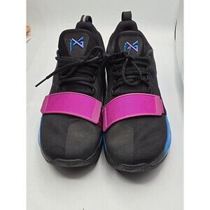 Nike PG 1 Paul George Flip the Switch Black Pink Blue Men's Size 9.5 NO BOX